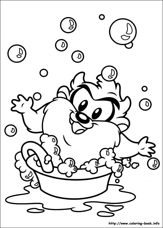 Baby Looney Tunes coloring picture